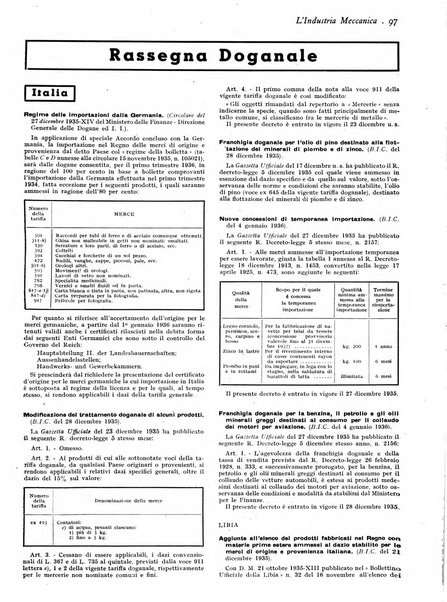 L'industria meccanica rivista quindicinale