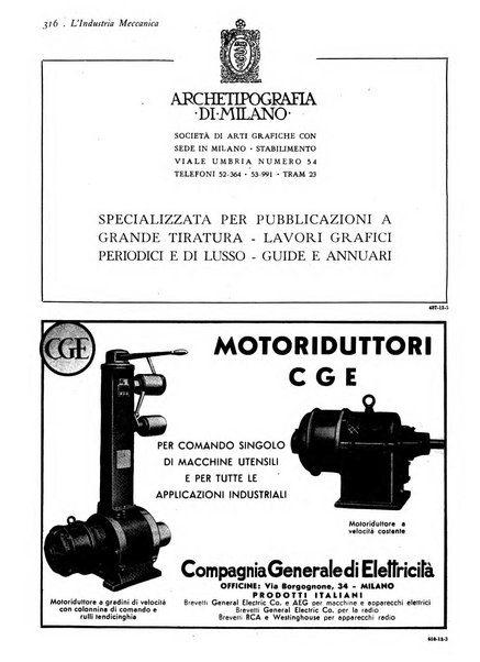 L'industria meccanica rivista quindicinale