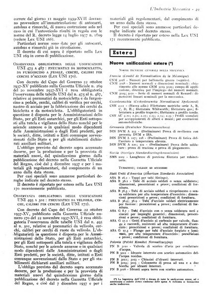 L'industria meccanica rivista quindicinale