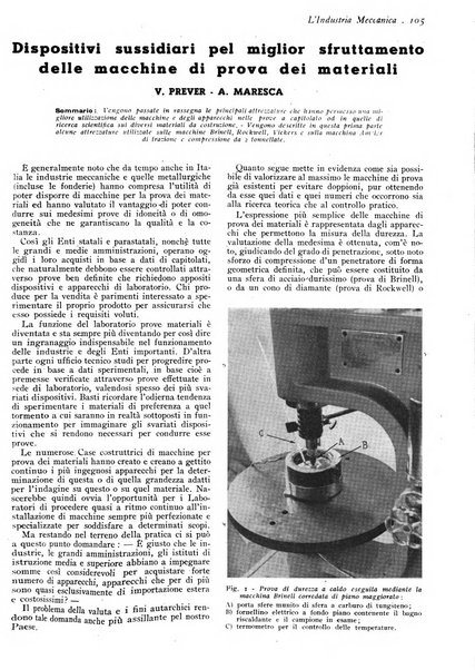 L'industria meccanica rivista quindicinale