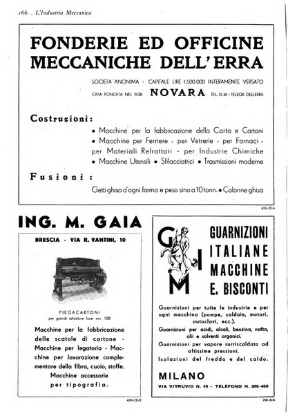 L'industria meccanica rivista quindicinale