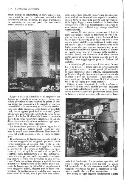 L'industria meccanica rivista quindicinale