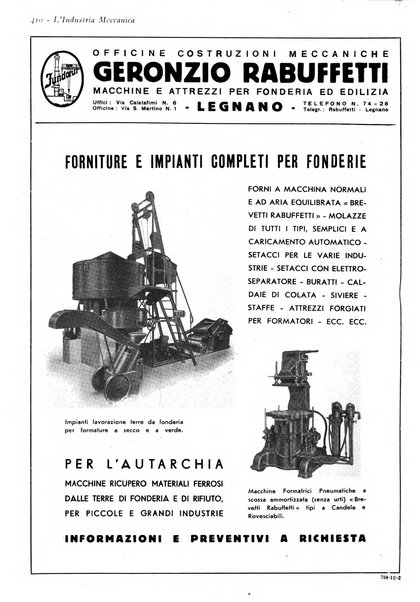 L'industria meccanica rivista quindicinale