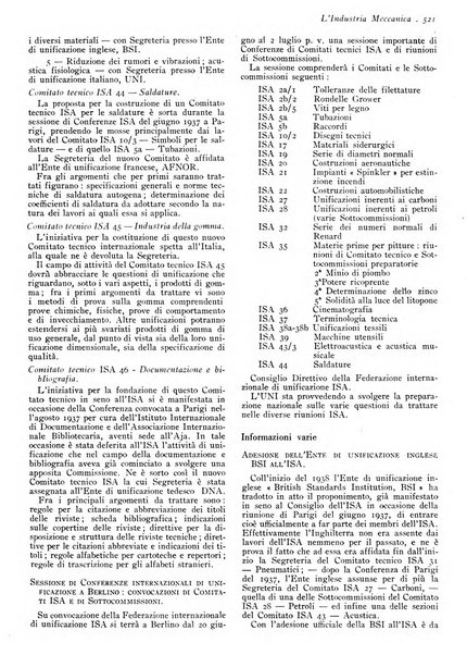 L'industria meccanica rivista quindicinale