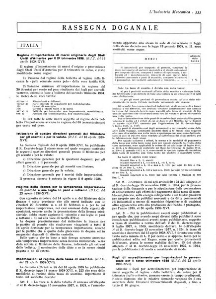 L'industria meccanica rivista quindicinale