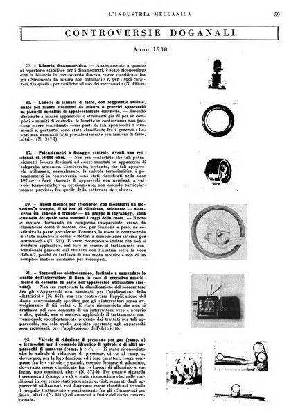 L'industria meccanica rivista quindicinale