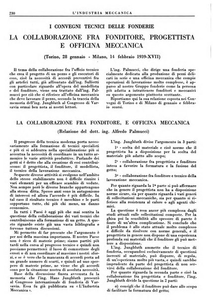 L'industria meccanica rivista quindicinale