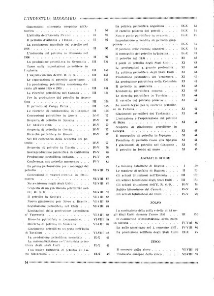 L'industria mineraria bollettino mensile della Federazione nazionale fascista dell'industria mineraria