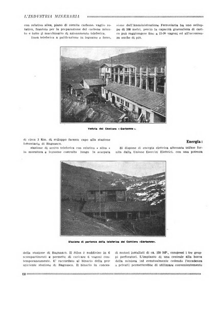 L'industria mineraria bollettino mensile della Federazione nazionale fascista dell'industria mineraria