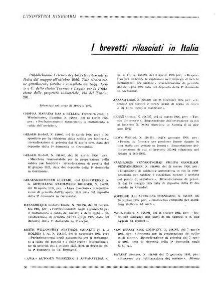 L'industria mineraria bollettino mensile della Federazione nazionale fascista dell'industria mineraria