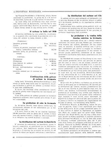 L'industria mineraria bollettino mensile della Federazione nazionale fascista dell'industria mineraria