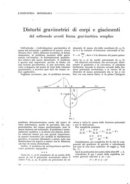 L'industria mineraria bollettino mensile della Federazione nazionale fascista dell'industria mineraria