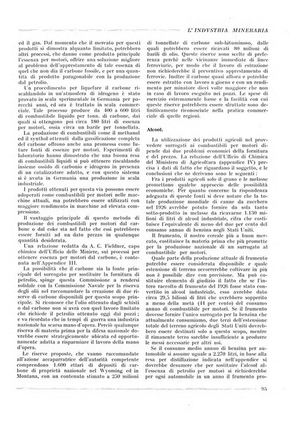 L'industria mineraria bollettino mensile della Federazione nazionale fascista dell'industria mineraria