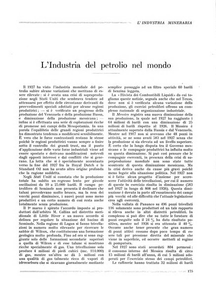 L'industria mineraria bollettino mensile della Federazione nazionale fascista dell'industria mineraria