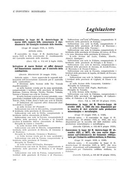 L'industria mineraria bollettino mensile della Federazione nazionale fascista dell'industria mineraria