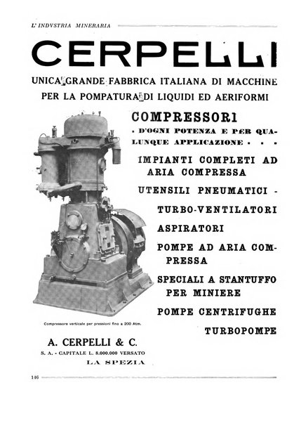 L'industria mineraria bollettino mensile della Federazione nazionale fascista dell'industria mineraria