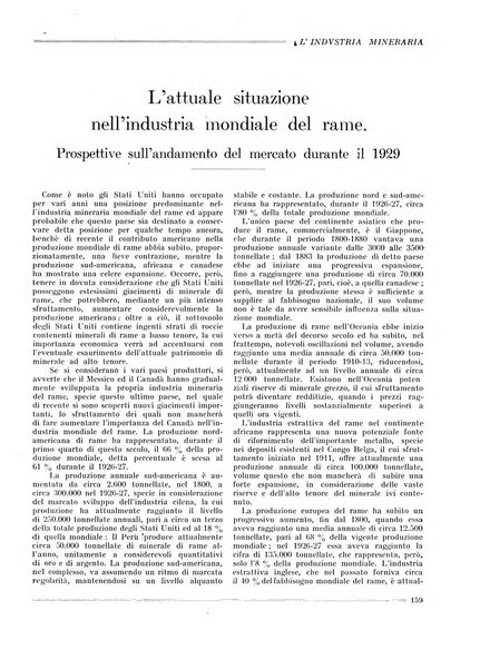 L'industria mineraria bollettino mensile della Federazione nazionale fascista dell'industria mineraria