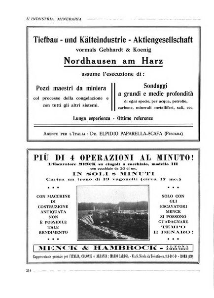 L'industria mineraria bollettino mensile della Federazione nazionale fascista dell'industria mineraria