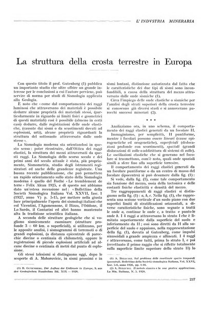 L'industria mineraria bollettino mensile della Federazione nazionale fascista dell'industria mineraria