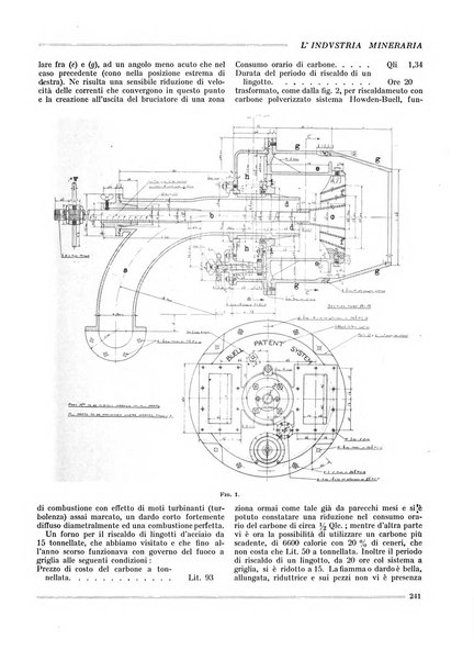 L'industria mineraria bollettino mensile della Federazione nazionale fascista dell'industria mineraria