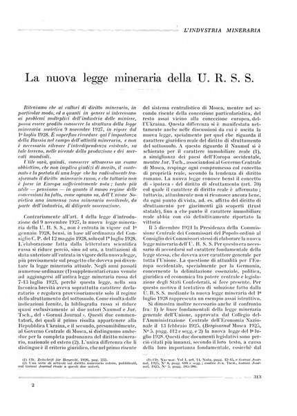 L'industria mineraria bollettino mensile della Federazione nazionale fascista dell'industria mineraria