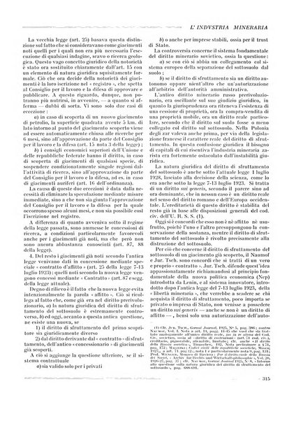 L'industria mineraria bollettino mensile della Federazione nazionale fascista dell'industria mineraria