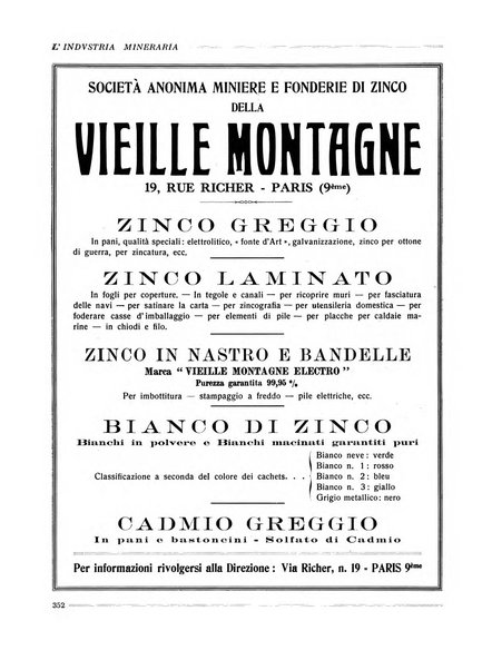 L'industria mineraria bollettino mensile della Federazione nazionale fascista dell'industria mineraria