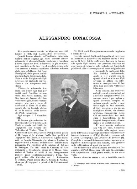 L'industria mineraria bollettino mensile della Federazione nazionale fascista dell'industria mineraria