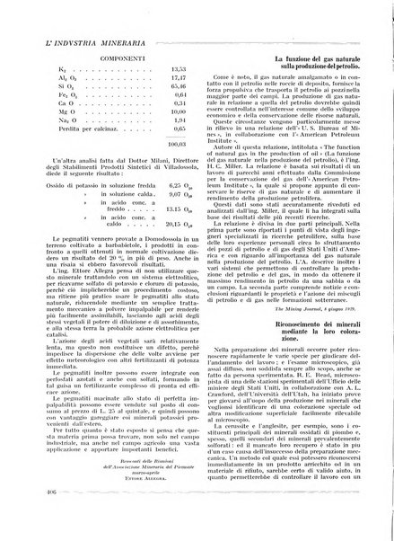 L'industria mineraria bollettino mensile della Federazione nazionale fascista dell'industria mineraria