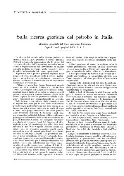 L'industria mineraria bollettino mensile della Federazione nazionale fascista dell'industria mineraria