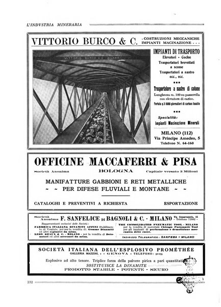 L'industria mineraria bollettino mensile della Federazione nazionale fascista dell'industria mineraria