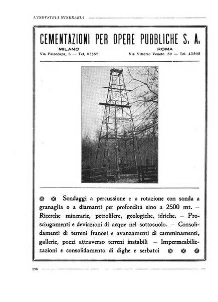 L'industria mineraria bollettino mensile della Federazione nazionale fascista dell'industria mineraria