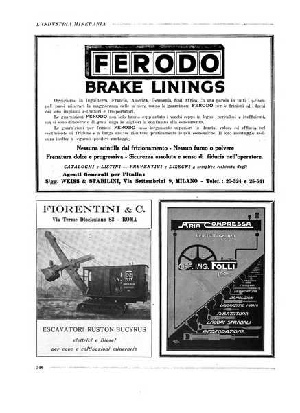 L'industria mineraria bollettino mensile della Federazione nazionale fascista dell'industria mineraria