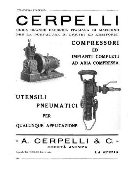 L'industria mineraria bollettino mensile della Federazione nazionale fascista dell'industria mineraria