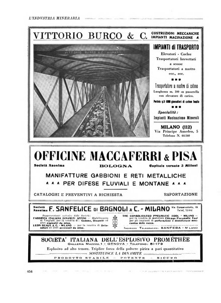 L'industria mineraria bollettino mensile della Federazione nazionale fascista dell'industria mineraria