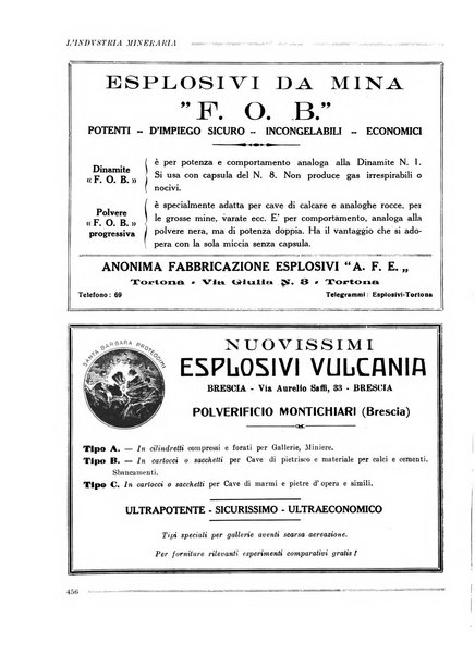 L'industria mineraria bollettino mensile della Federazione nazionale fascista dell'industria mineraria