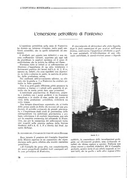 L'industria mineraria bollettino mensile della Federazione nazionale fascista dell'industria mineraria