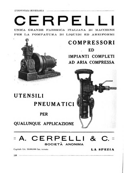 L'industria mineraria bollettino mensile della Federazione nazionale fascista dell'industria mineraria