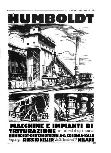 L'industria mineraria bollettino mensile della Federazione nazionale fascista dell'industria mineraria