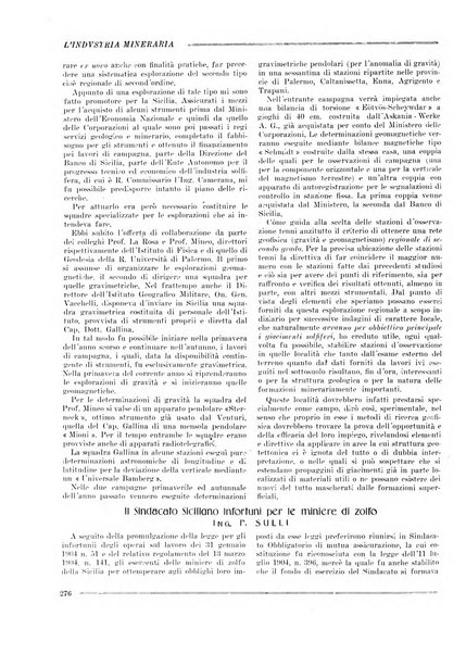 L'industria mineraria bollettino mensile della Federazione nazionale fascista dell'industria mineraria