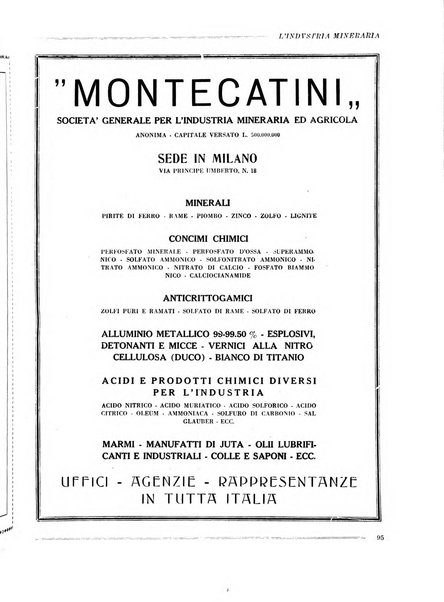 L'industria mineraria bollettino mensile della Federazione nazionale fascista dell'industria mineraria