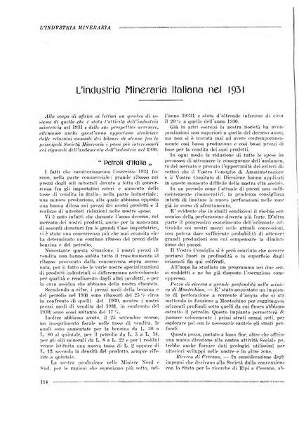 L'industria mineraria bollettino mensile della Federazione nazionale fascista dell'industria mineraria