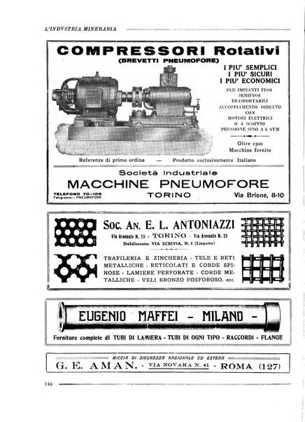 L'industria mineraria bollettino mensile della Federazione nazionale fascista dell'industria mineraria