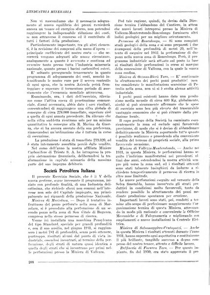 L'industria mineraria bollettino mensile della Federazione nazionale fascista dell'industria mineraria