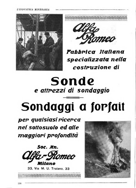 L'industria mineraria bollettino mensile della Federazione nazionale fascista dell'industria mineraria