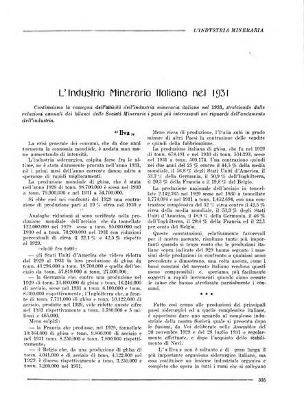 L'industria mineraria bollettino mensile della Federazione nazionale fascista dell'industria mineraria