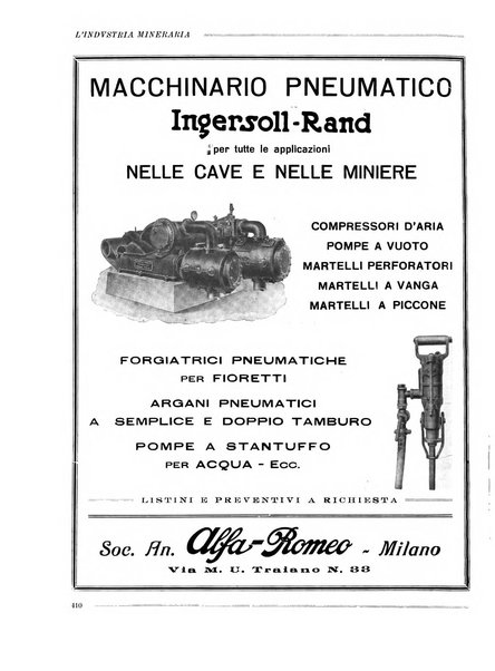 L'industria mineraria bollettino mensile della Federazione nazionale fascista dell'industria mineraria