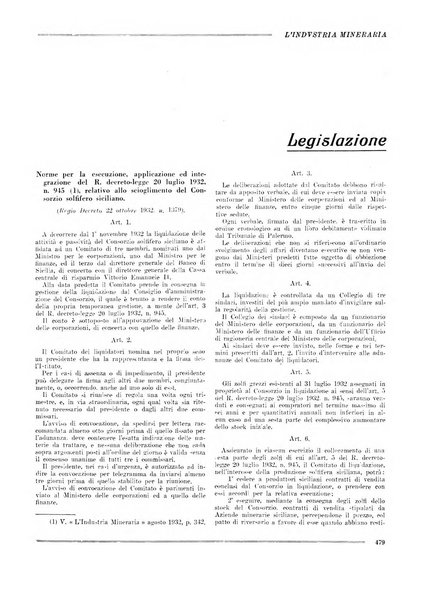 L'industria mineraria bollettino mensile della Federazione nazionale fascista dell'industria mineraria