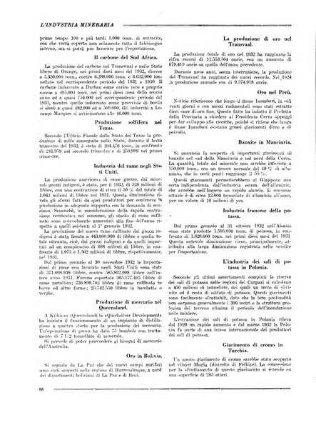 L'industria mineraria bollettino mensile della Federazione nazionale fascista dell'industria mineraria