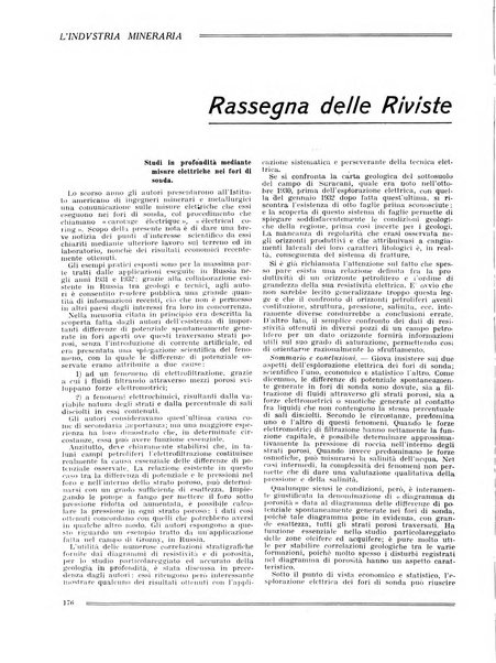 L'industria mineraria bollettino mensile della Federazione nazionale fascista dell'industria mineraria